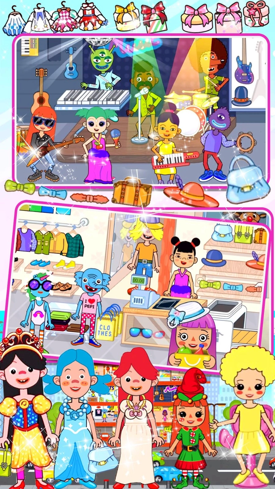 托卡世界古风自建房游戏绿色版图3