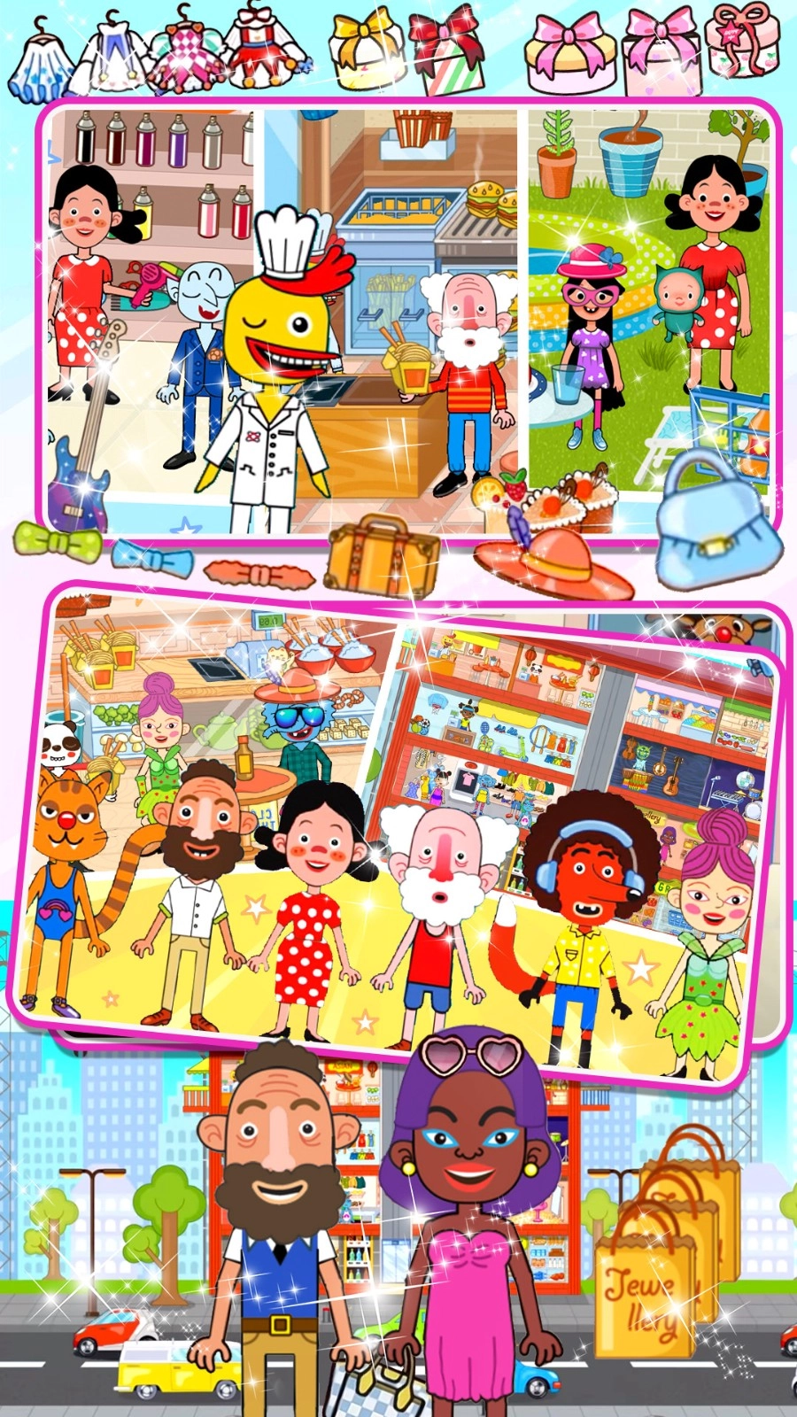 托卡世界古风自建房游戏绿色版图4