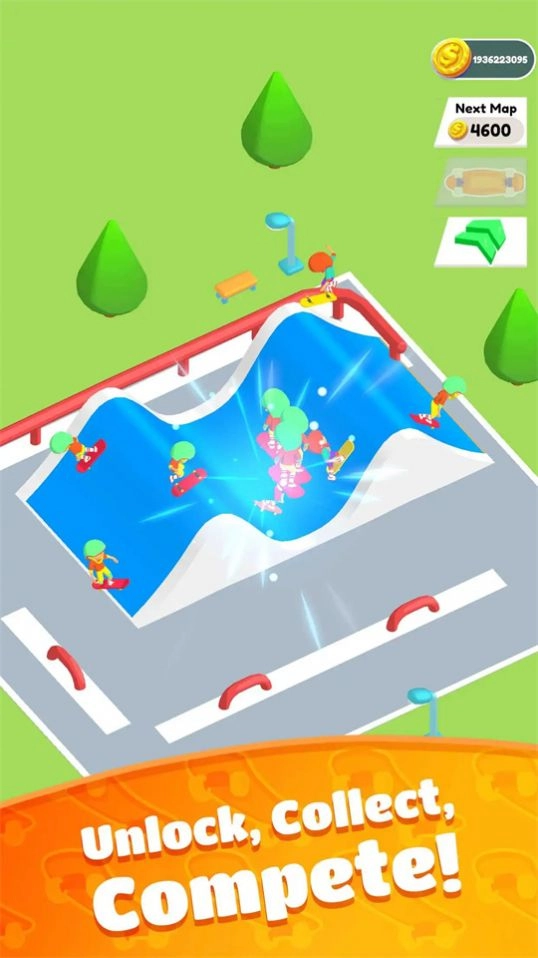 休闲滑板公园通用版图1