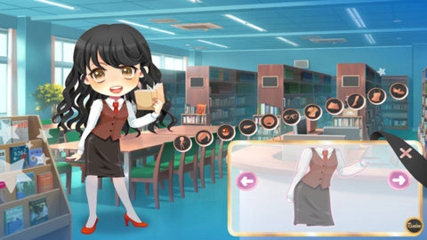 动漫校园装扮女孩截图2