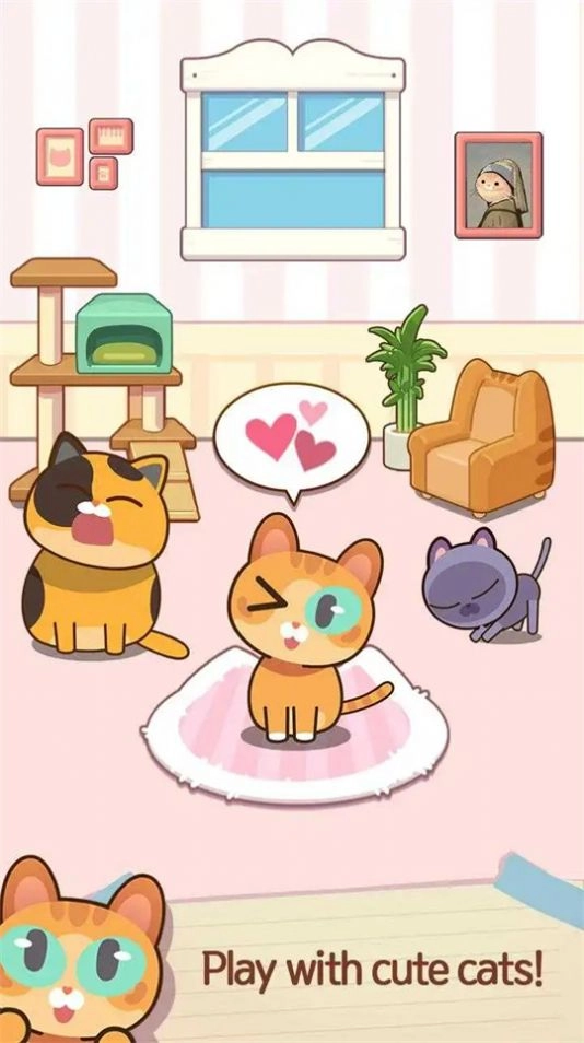 钢琴猫瓷砖房间设计(1)