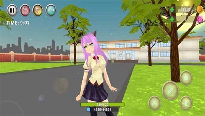 樱花模拟队游戏绿色版图2