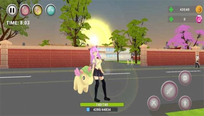 樱花模拟队游戏绿色版图3