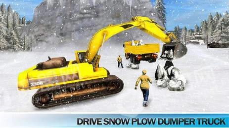 吹雪机起重司机游戏正版图2