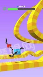 绘制跑步者攀岩游戏绿色版图3