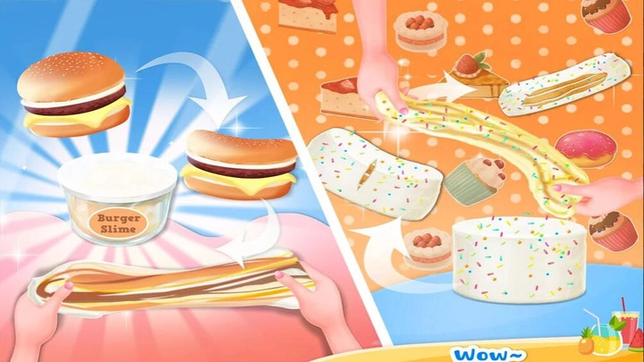 蓬松闪光食物通用版图1
