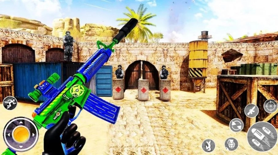 真正的射击军团FPS(FPS Commando Shooting War Gun)游戏安装包图1