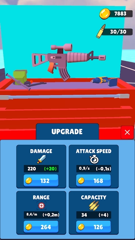 世界宝箱放置枪支(World Chest: Idle Guns)原版