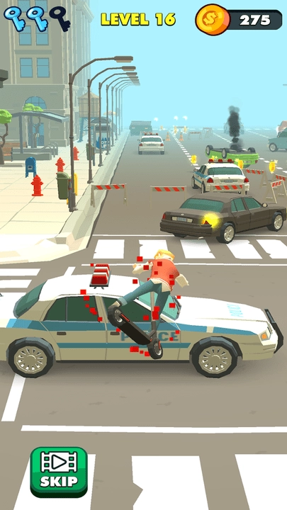 滑板车障碍赛(3)