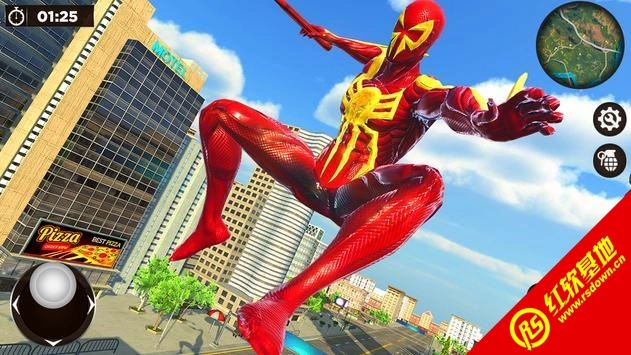 绳索英雄大战黑帮(Rope Hero Gangster Crime - Spide)手游免费版