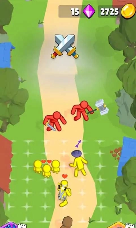 火柴人红蓝大对决(Epic Stickman Battle)