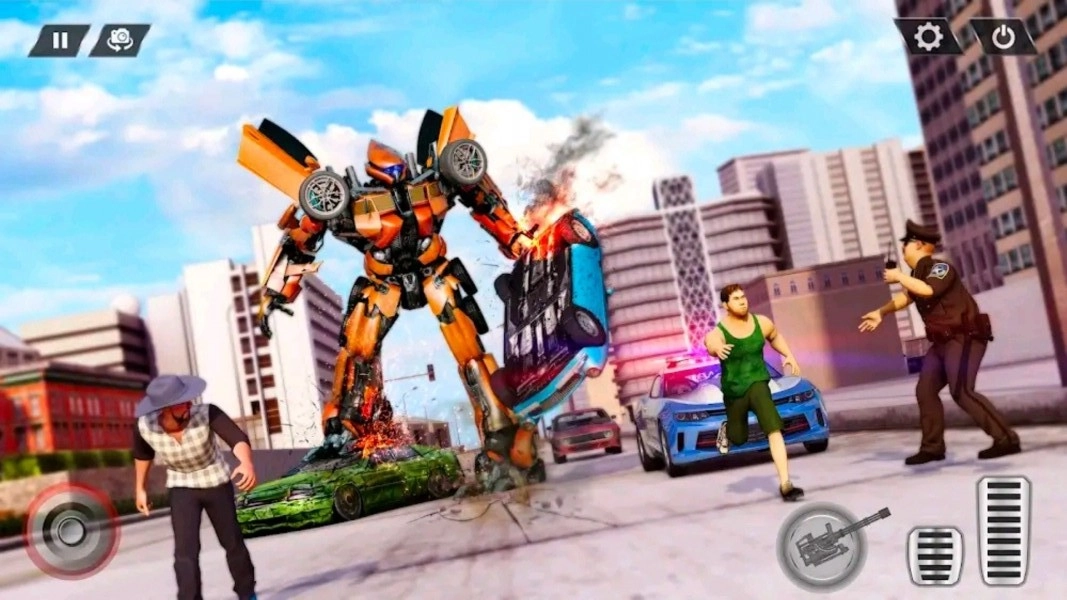 无敌机甲战士游戏完整版图1