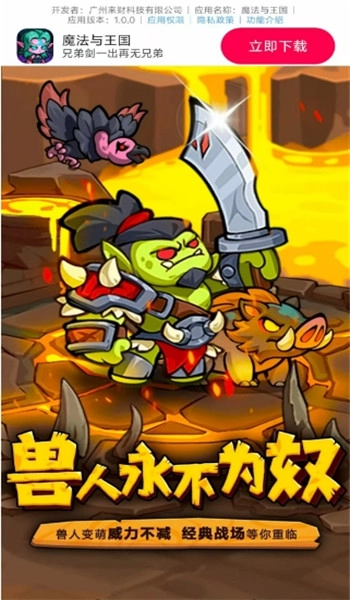 魔法与王国游戏无广告版