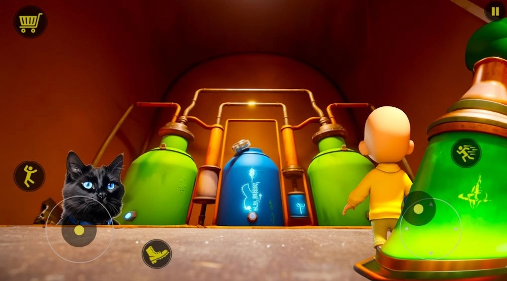 宝贝逃生大挑战(Baby Black Mod Cat Escape)安卓官方版(2)