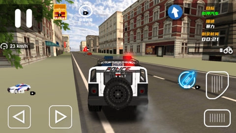 警车城市追逐直装游戏版(2)