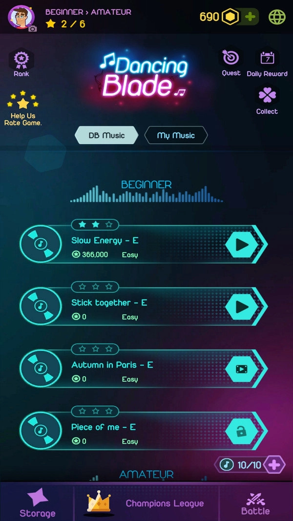 横切音符游戏绿色版
