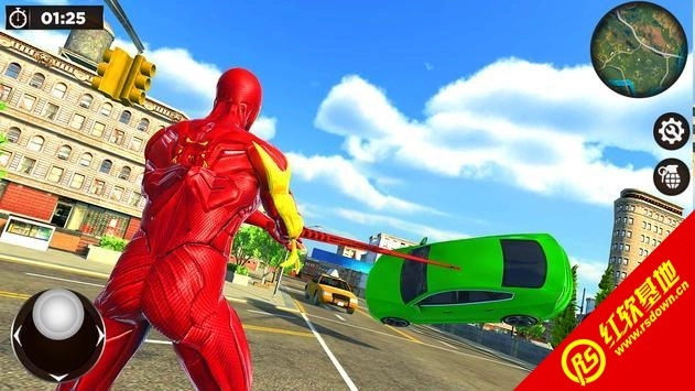 绳索英雄大战黑帮(Rope Hero Gangster Crime - Spide)手游免费版
