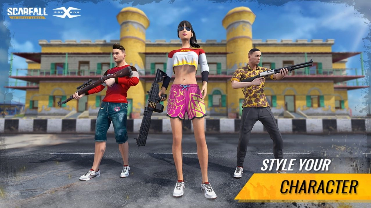 皇家战斗吃鸡(ScarFall)游戏纯净版(2)