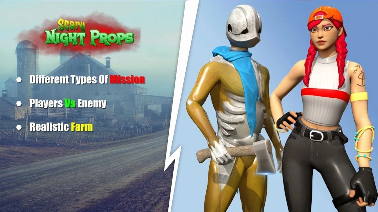 恐怖道具生存夜(Scary Night Props Horror Game)安卓免费版(1)