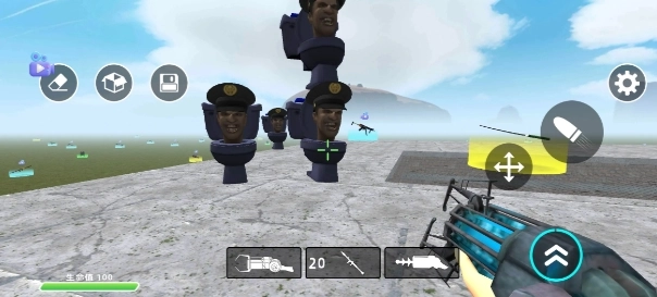 冰冻机器人Nextbots沙盒(2)