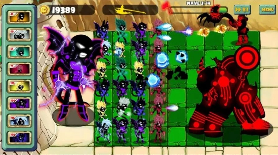 龙赛亚人大战丧尸(Dragon Saiyan vs Zombies)游戏官方版(3)