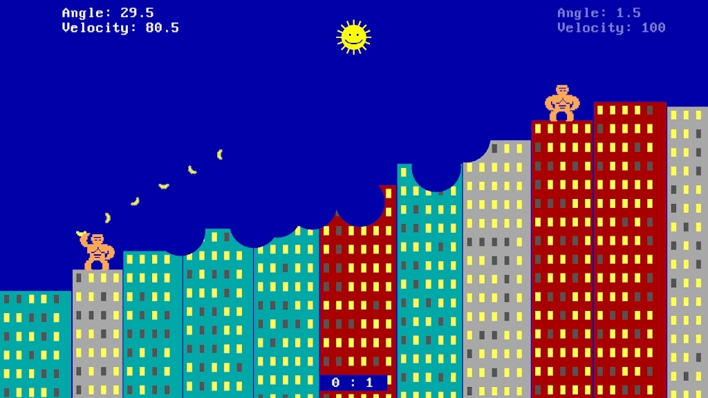 复古大猩猩火炮(Retro Gorilla Artillery Game)游戏安装包