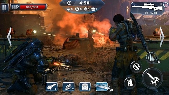 枪战3D掩护射击(Gun War 3D)游戏正版(1)