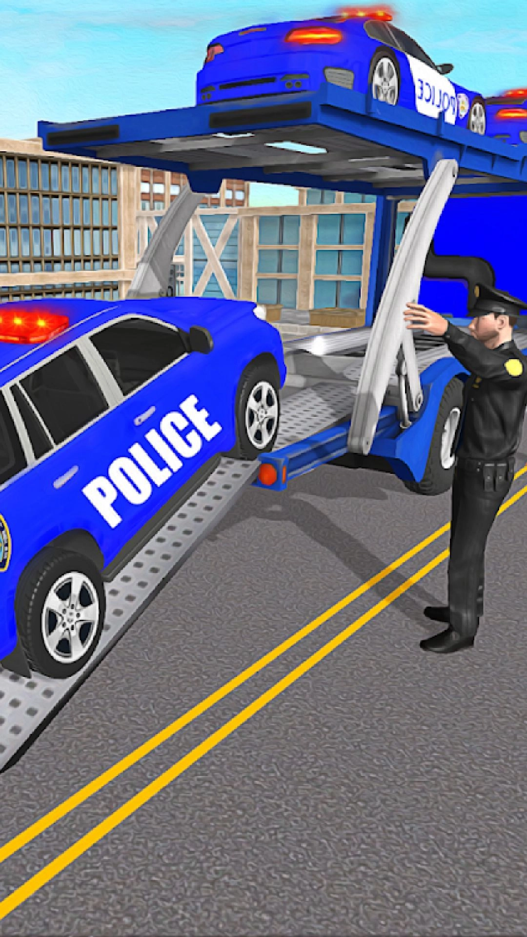 警察运输卡车3D官方版(2)