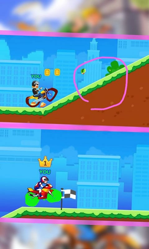 手画摩托车正版