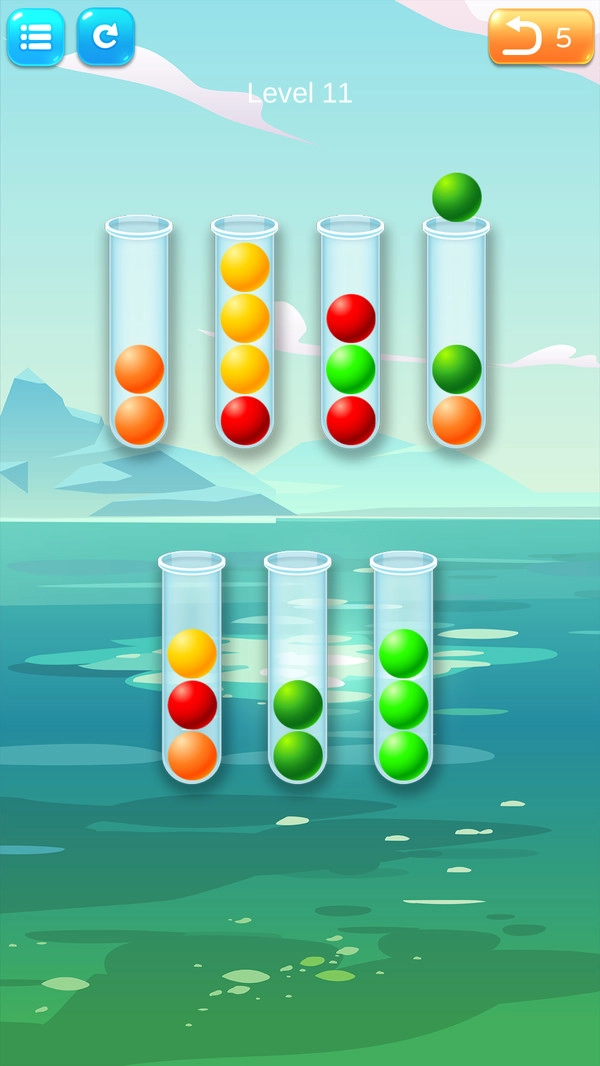 颜色水排序官方正版