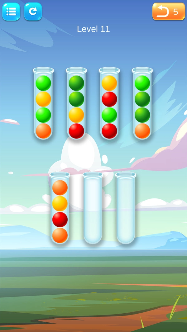 颜色水排序官方正版