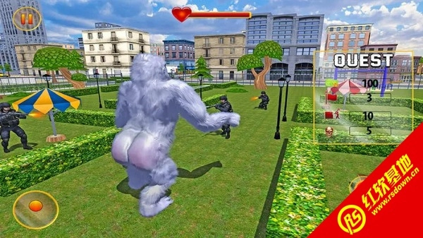 大猩猩城市历险游戏绿色版