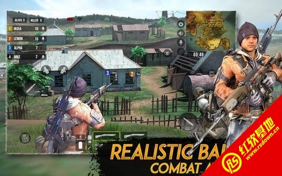 史诗般的生存射击(Epic Free Firing Survival Battle)