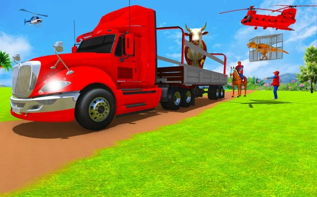 野生动物货物运输车(Animal Transporter Games)手游版(1)