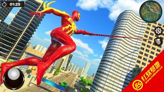绳索英雄大战黑帮(Rope Hero Gangster Crime - Spide)手游免费版