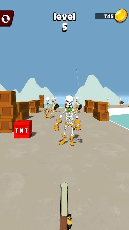 射击骷髅(Skeleton)原版