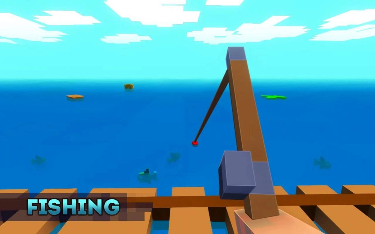 方块人木筏求生(Zombie Raft)免费版