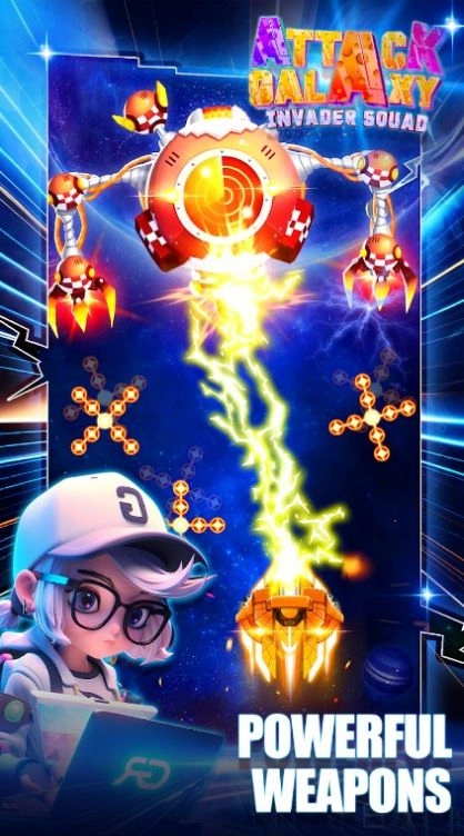 攻击银河入侵者小队(Attack Galaxy Invader Squad)游戏绿色版