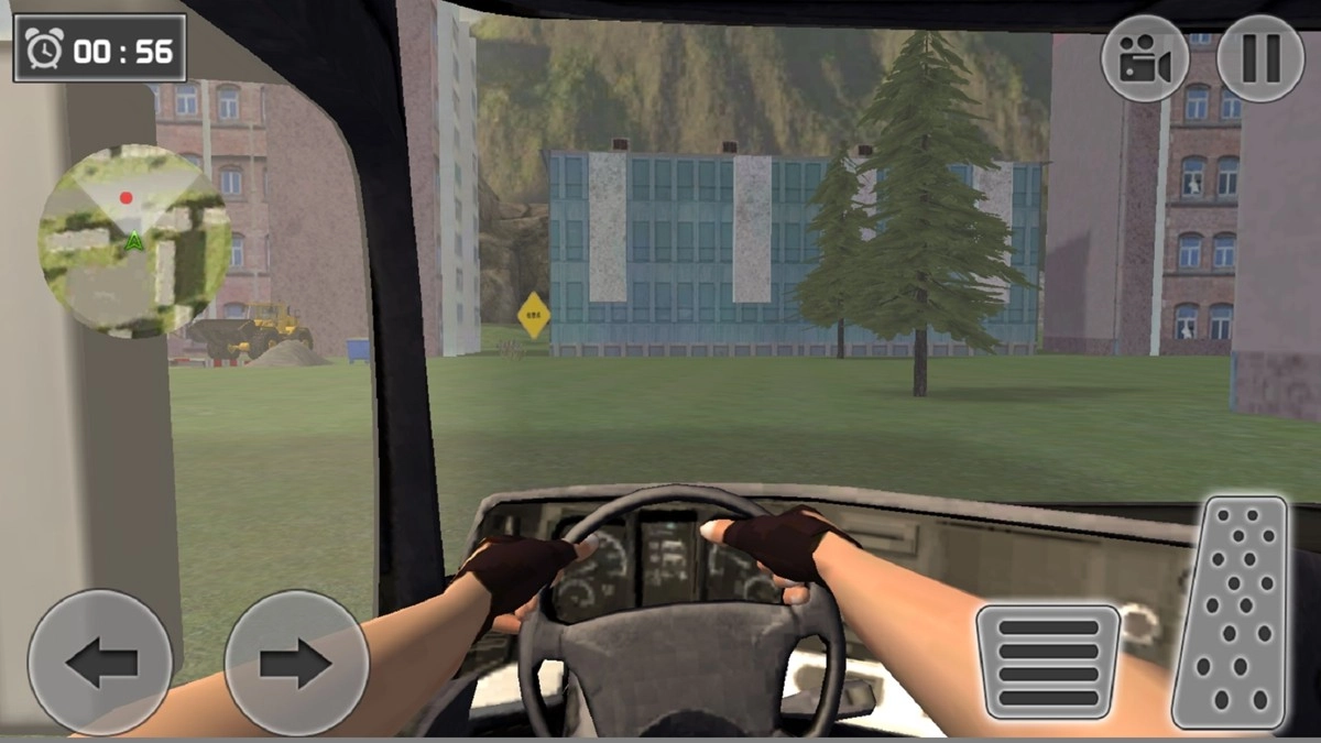 卡车真实驾驶模拟器游戏绿色版(1)