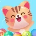 泡泡射手动物流行(Bubble Shooter : Animals Pop)游戏绿色版