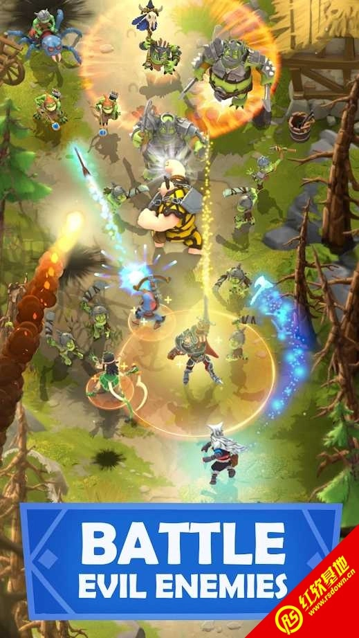 暗影幻想英雄(Darkfire Heroes)手游无广告版