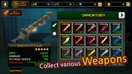 像素勇士闯地牢(1)