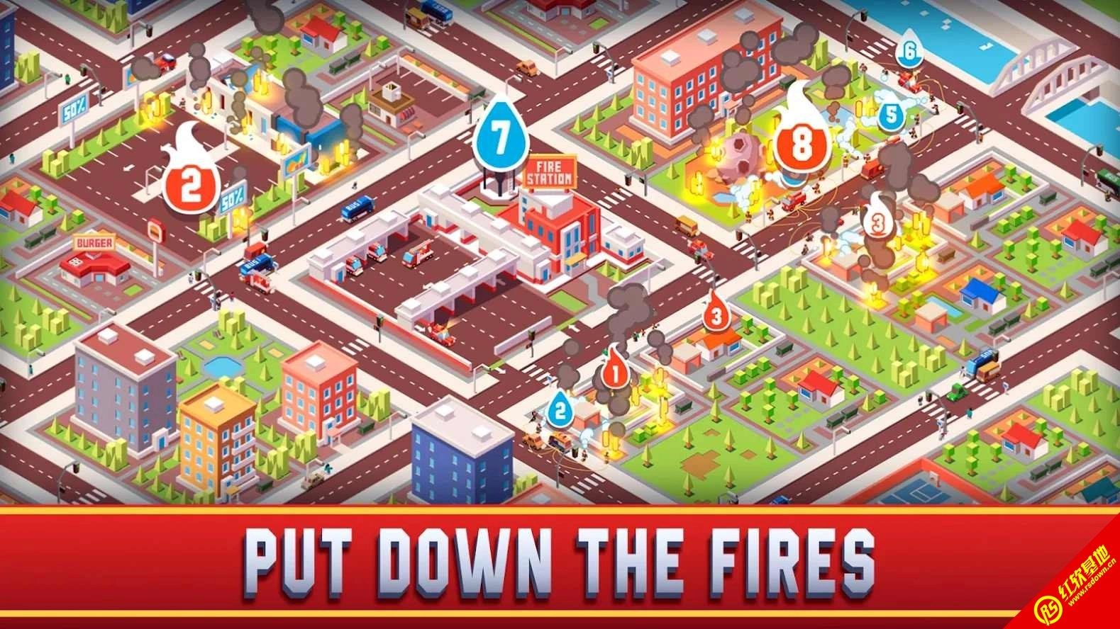 闲置消防员帝国大亨(Idle Firefighter Empire Tycoon)安卓直装版