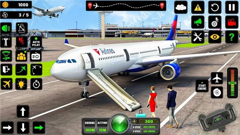 超级飞机起飞模拟(Airplane Flight Simulator 2026)
