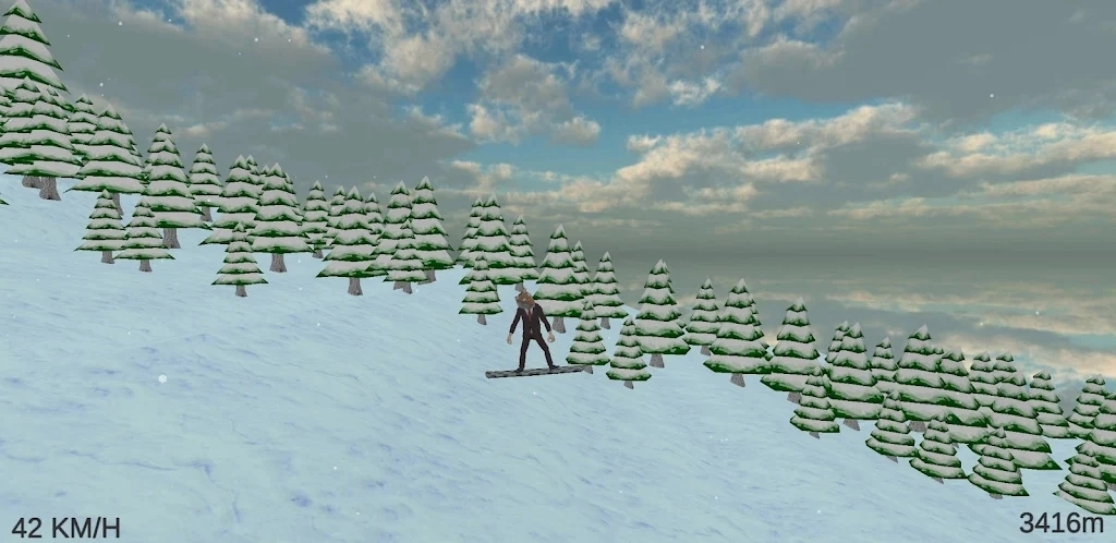 布娃娃滑雪板(Ragdoll Snowboarder)无广告版