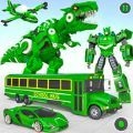 校车机器人汽车(School Bus Robot Car Game)游戏完整版