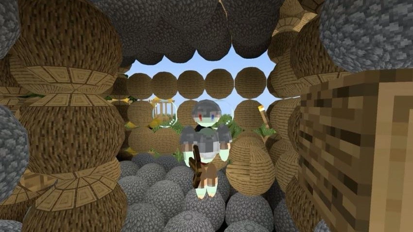 像素球形世界(2)