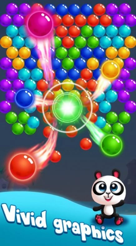泡泡射击救援熊猫(Bubble Shooter)直装游戏版