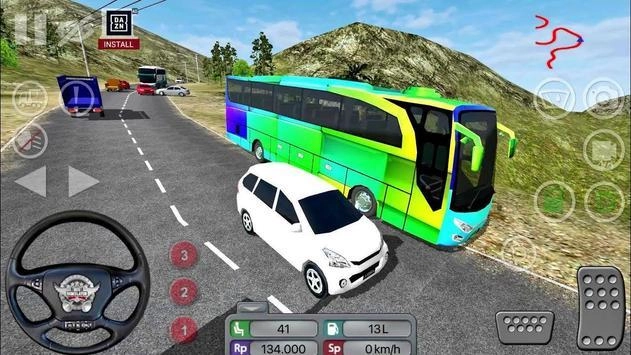 城市公共汽车停车狂热3D(Modern Bus Parking 3D : Bus Game)最新版