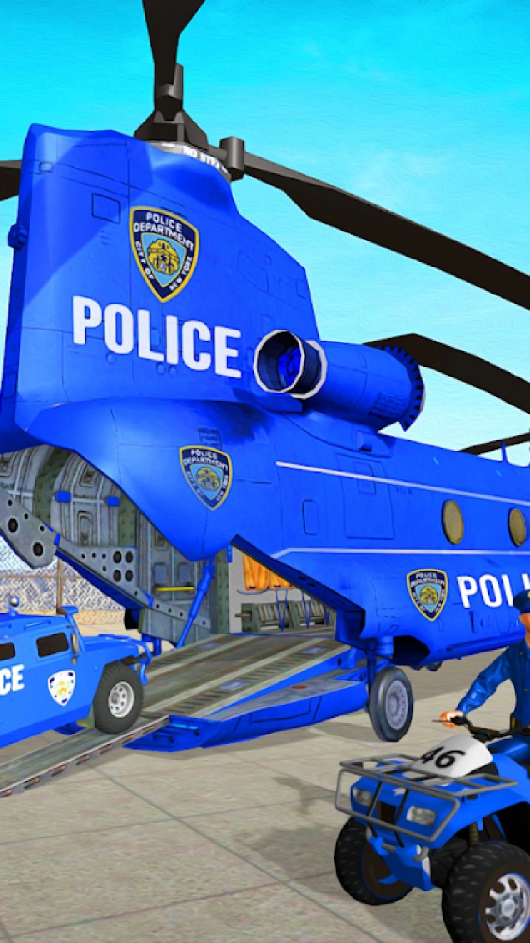 警察运输卡车3D官方版(1)